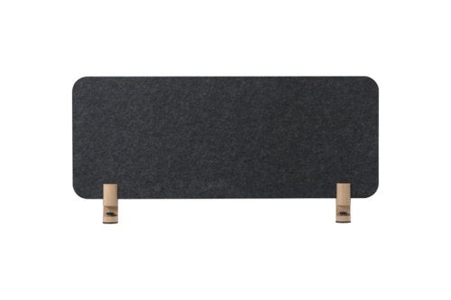 Desk panel Dark Grey 1000 x 400 mm