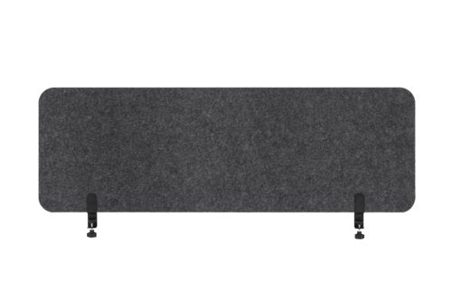 Desk panel dark grey 1200 x 400 mm