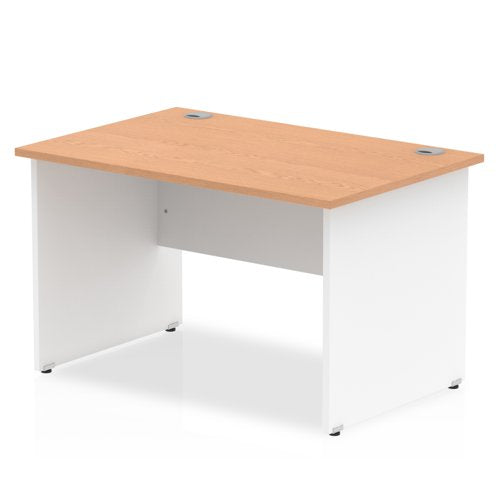 Impulse Desk 1200x800 Panel End OK WH