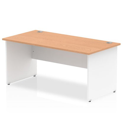 Impulse Desk 1800x800 Panel End OK WH