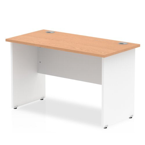 Impulse Desk 1000x600 Panel End OK WH