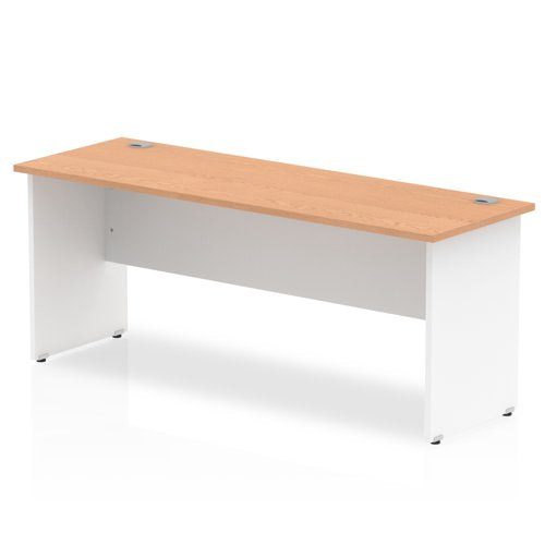 Impulse Desk 1800x600 Panel End OK WH