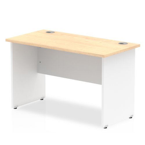 Impulse Desk 1200x600 Panel End MP WH