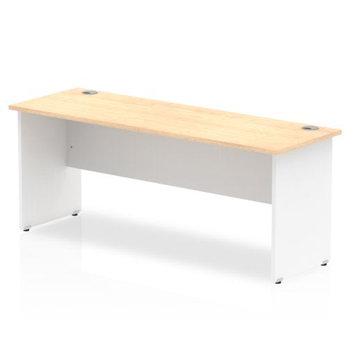 Impulse Desk 1800x600 Panel End MP WH